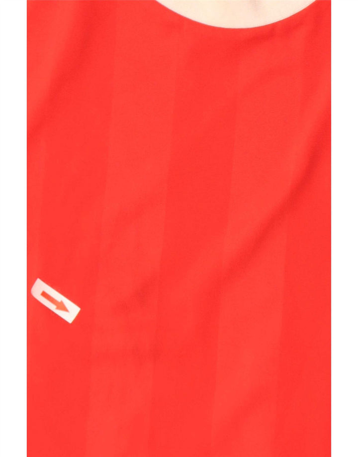 Adidas Camiseta Hombre Top XL Poliéster Rayas Rojas