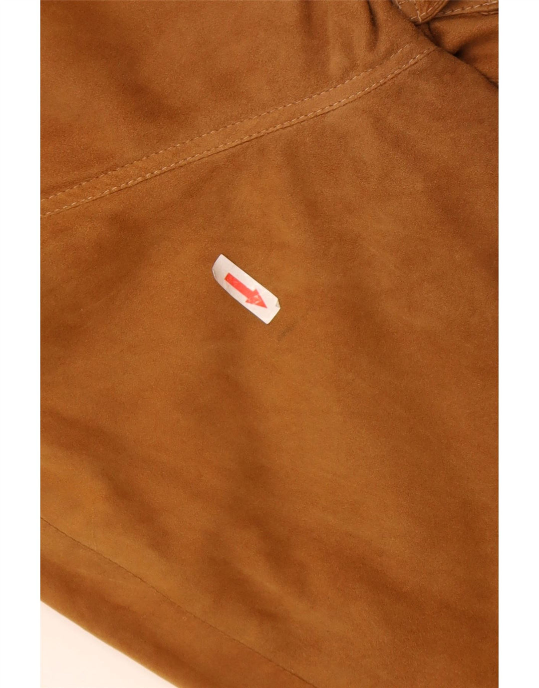 Vintage hombres ante bomber chaqueta Reino Unido 40 marrón grande