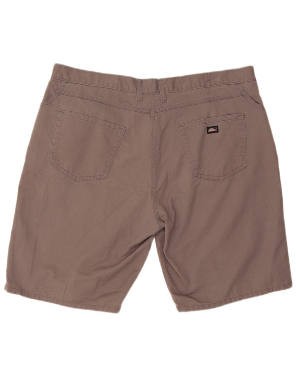 Dickies Pantalones cortos casuales para hombre W42 2XL Gris Colorblock Poliéster