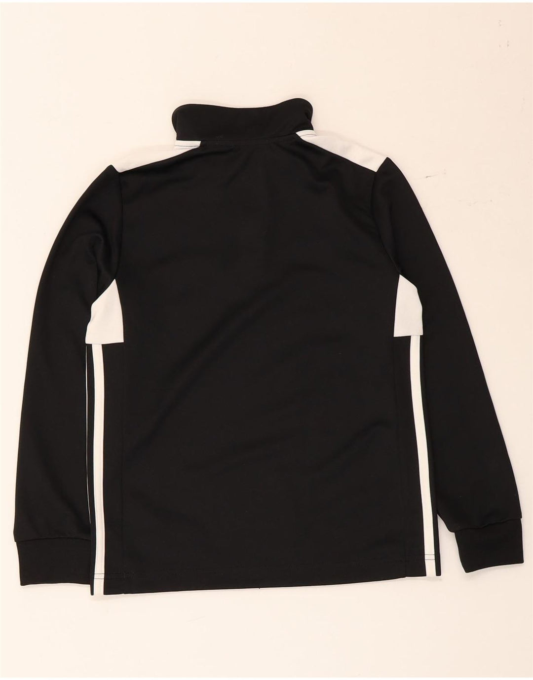 Adidas Chicos Climalite Jersey Chándal Top 9-10 Años Negro Colorblock