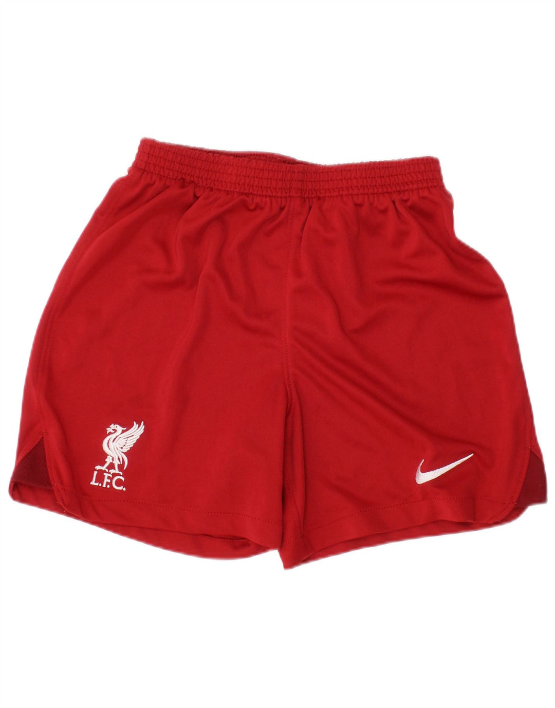 NIKE Boys Liverpool Sport Shorts 6-7 años XL Rojo Poliéster