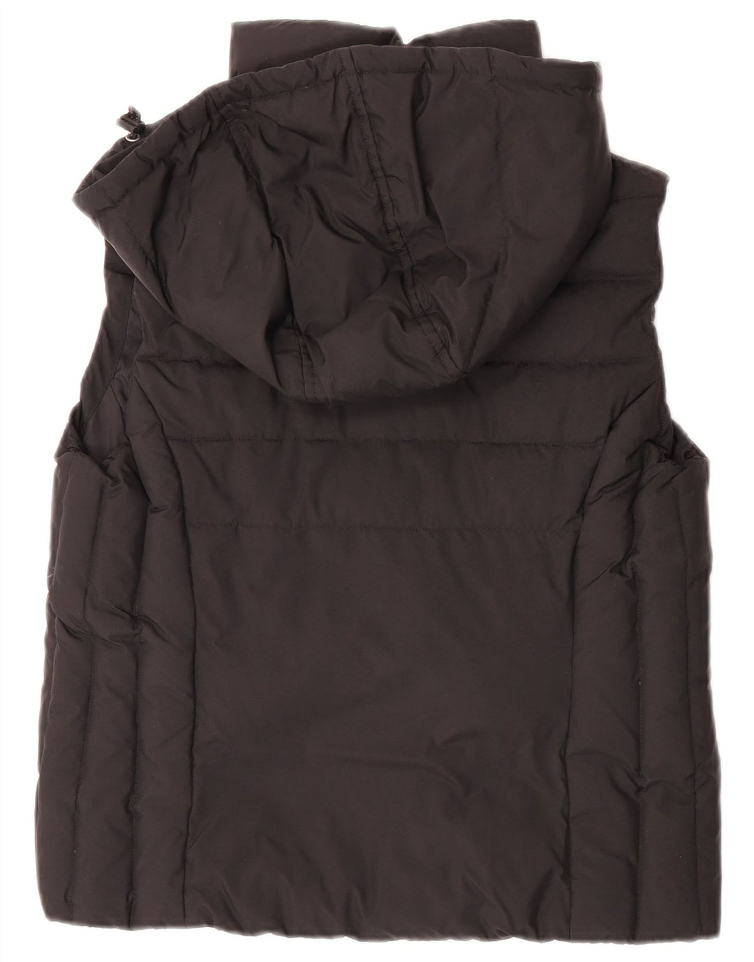 Sergio Tacchini Chaleco acolchado con capucha para mujer IT 44 Medium Black