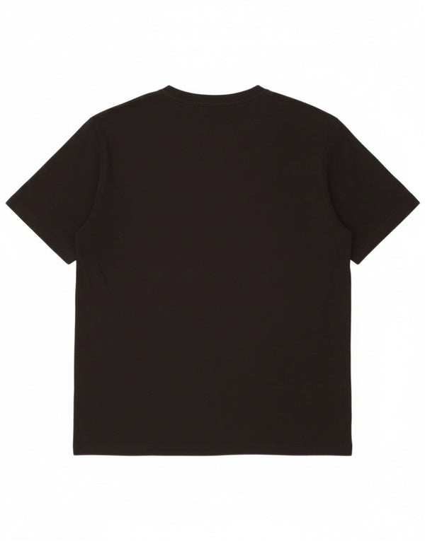 Diesel Camiseta gráfica para hombre Top 3XL Algodón negro