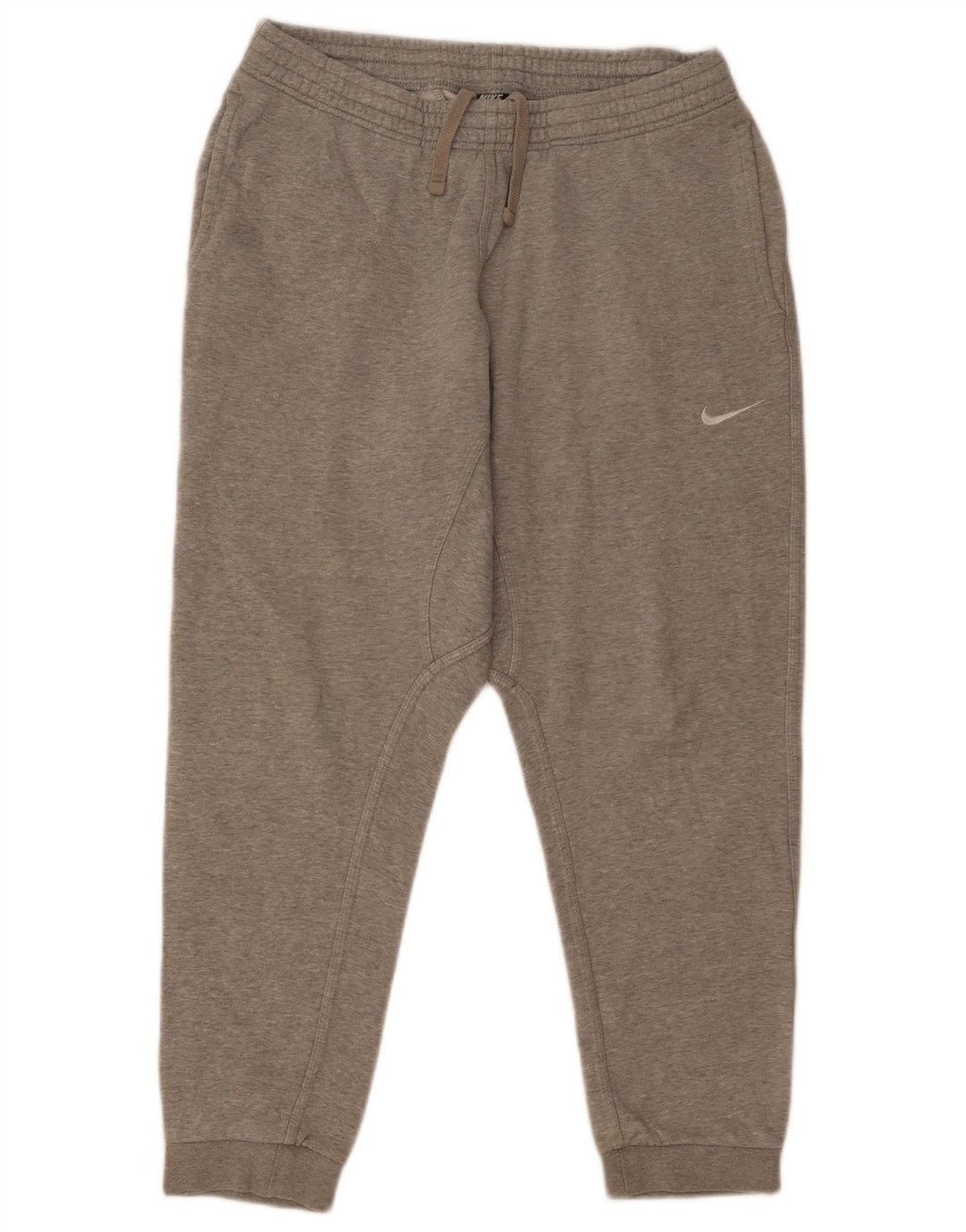 Nike - Pantalones de chándal para hombre, color gris, algodón