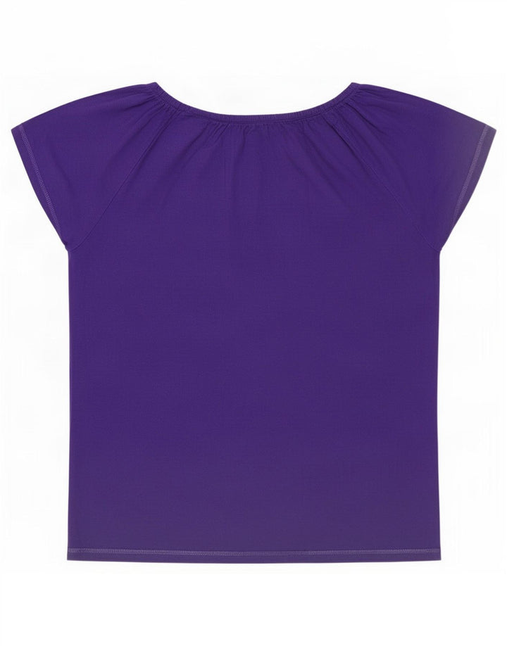 M&Co Blusa para Mujer Top UK 44 Viscosa Púrpura Mediana