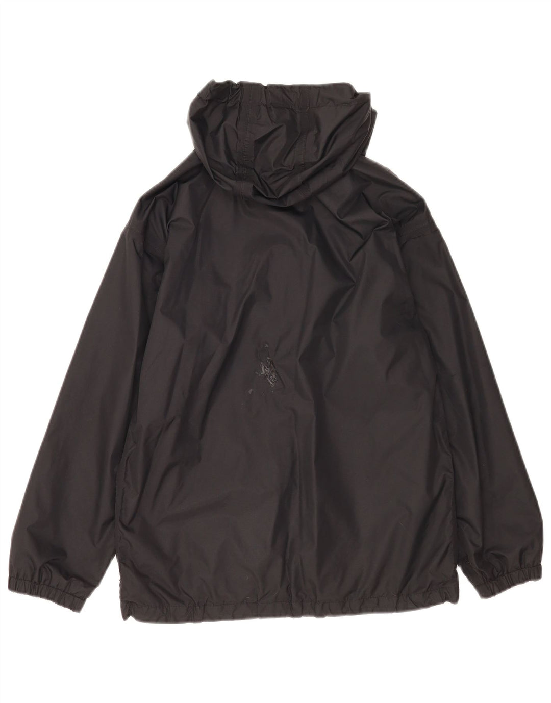 Berghaus Chubasquero con capucha para niños 11-12 años Nylon negro