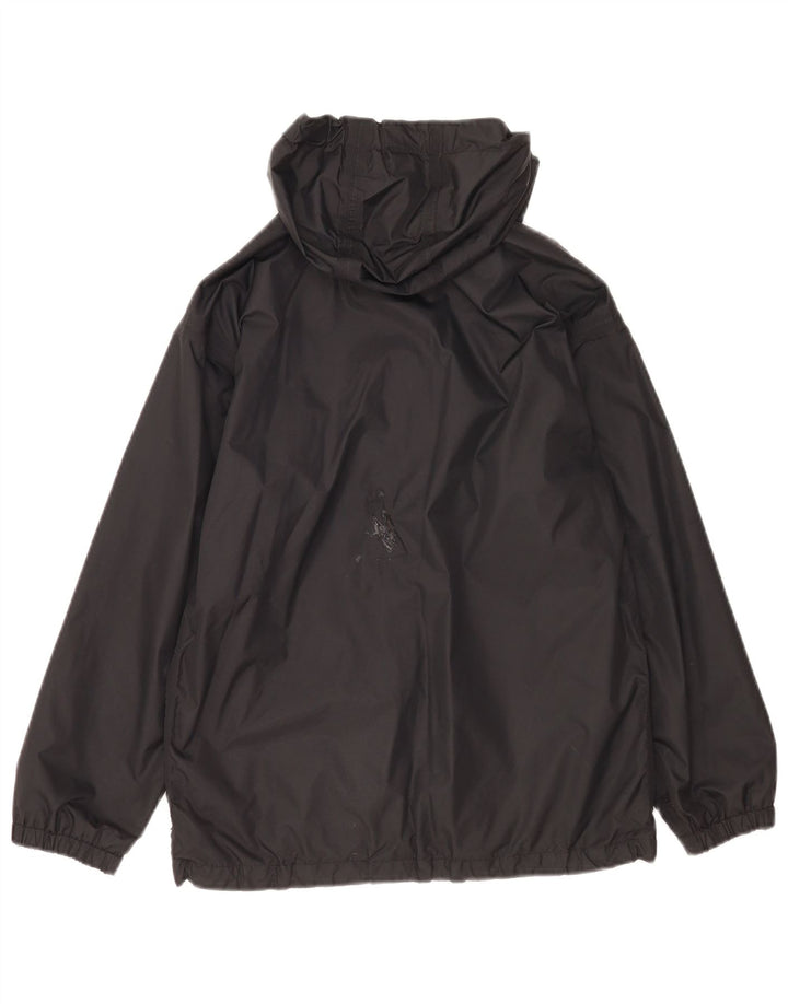 Berghaus Chubasquero con capucha para niños 11-12 años Nylon negro