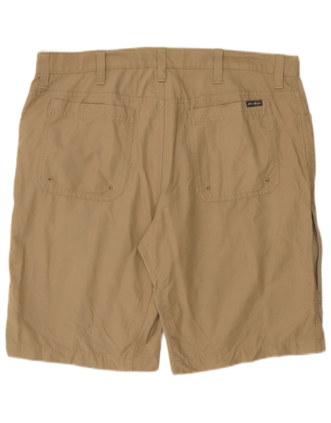 EDDIE BAUER Pantalones cortos cargo para hombre W36 Algodón beige grande