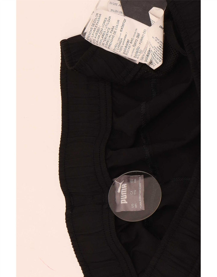 Puma Pantalones cortos deportivos gráficos para hombre 2XL Poliéster negro
