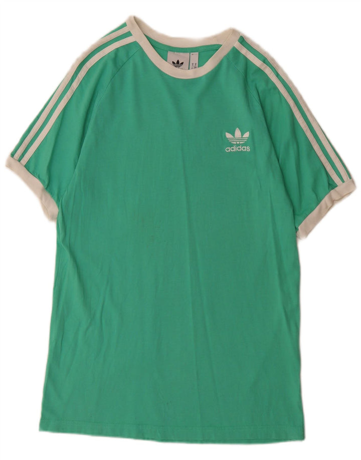 Camiseta Adidas Hombre Top Medium Verde Algodón