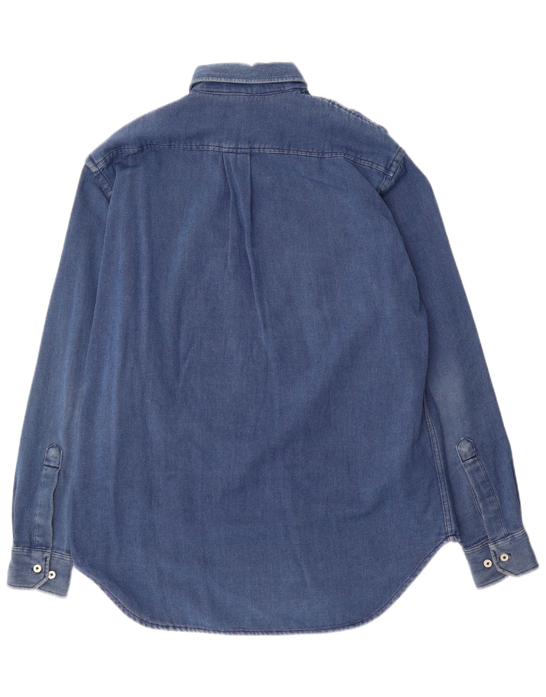 Murphy & Nye Camisa Sailwear para hombre Algodón azul medio