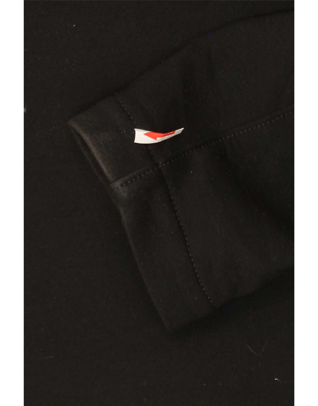 Zara Chaqueta acolchada con capucha para hombre UK 40 Large Algodón negro