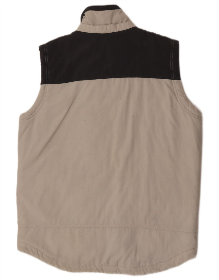 Champion Chaleco acolchado para hombre UK 36 Small Gris Colorblock Poliamida