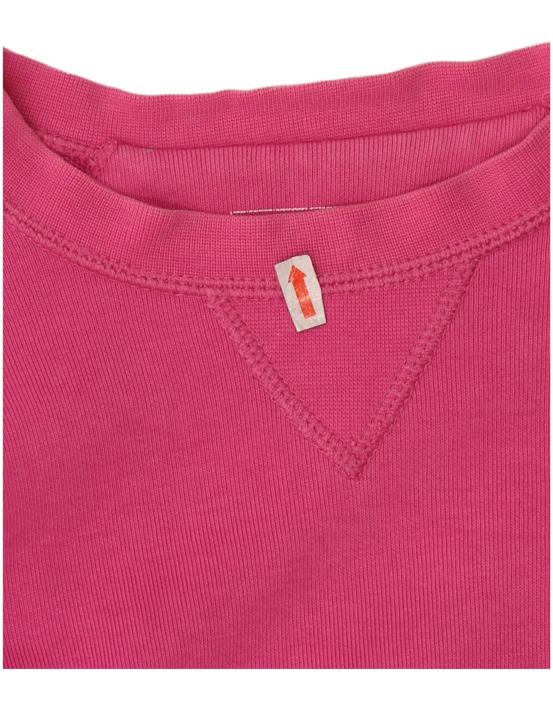 CHAMPION Sudadera gráfica para mujer Jumper UK 16 Large Pink Cotton