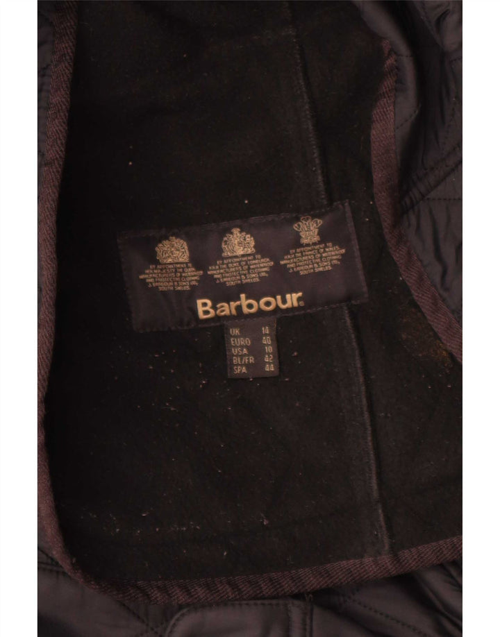 Barbour Chaqueta acolchada para mujer Reino Unido 44 Grande Negro