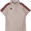 Polo ADIDAS Climacool para niño 9-10 años Blanco Poliéster