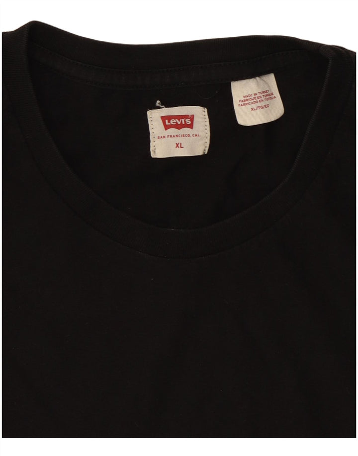 Camiseta Levi's Hombre Top XL Negro