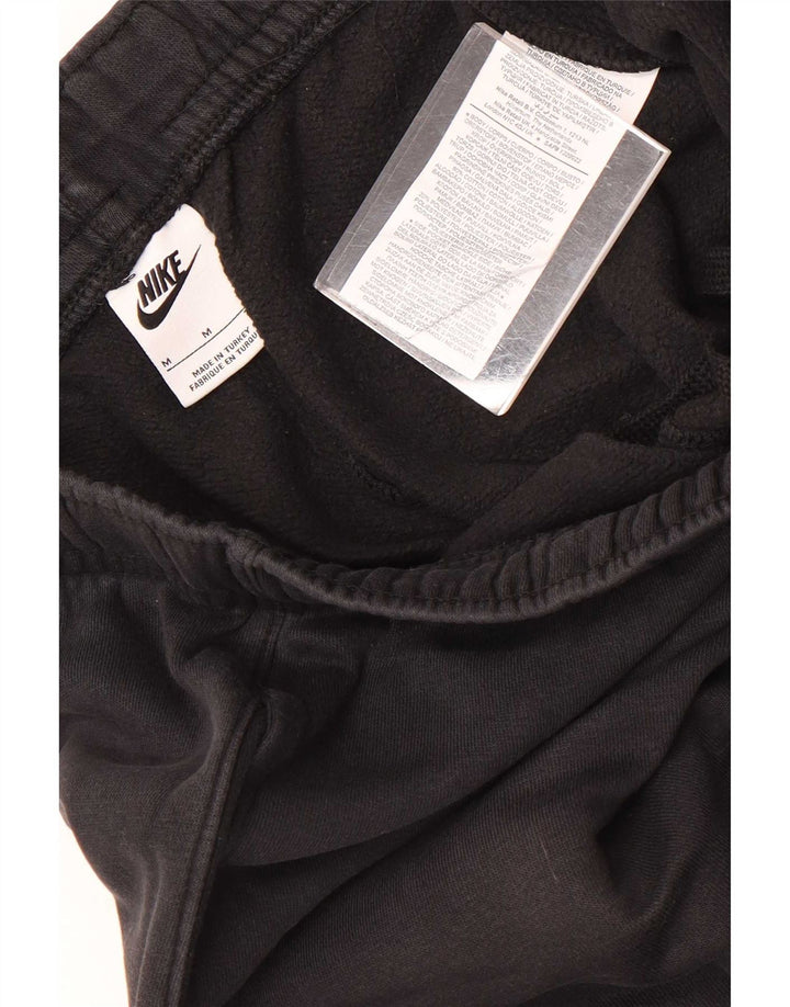 Nike Pantalones De Chándal Con Gráficos Joggers De Algodón Negro Mediano