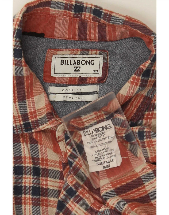 Billabong Camisa De Franela Core Fit De Algodón A Cuadros Rojo Medio Para Hombre
