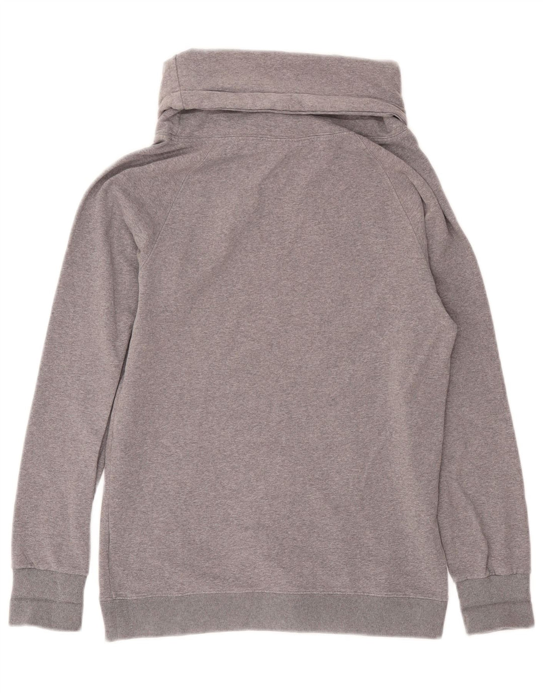 Converse - Sudadera gráfica para mujer, talla 10, algodón moteado gris pequeño