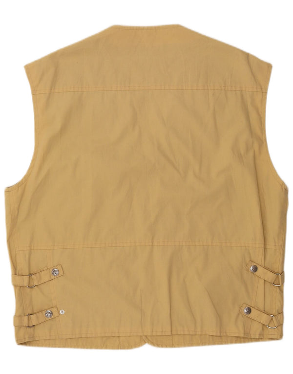 Polbot Chaleco utilitario para hombre UK 42 XL Beige