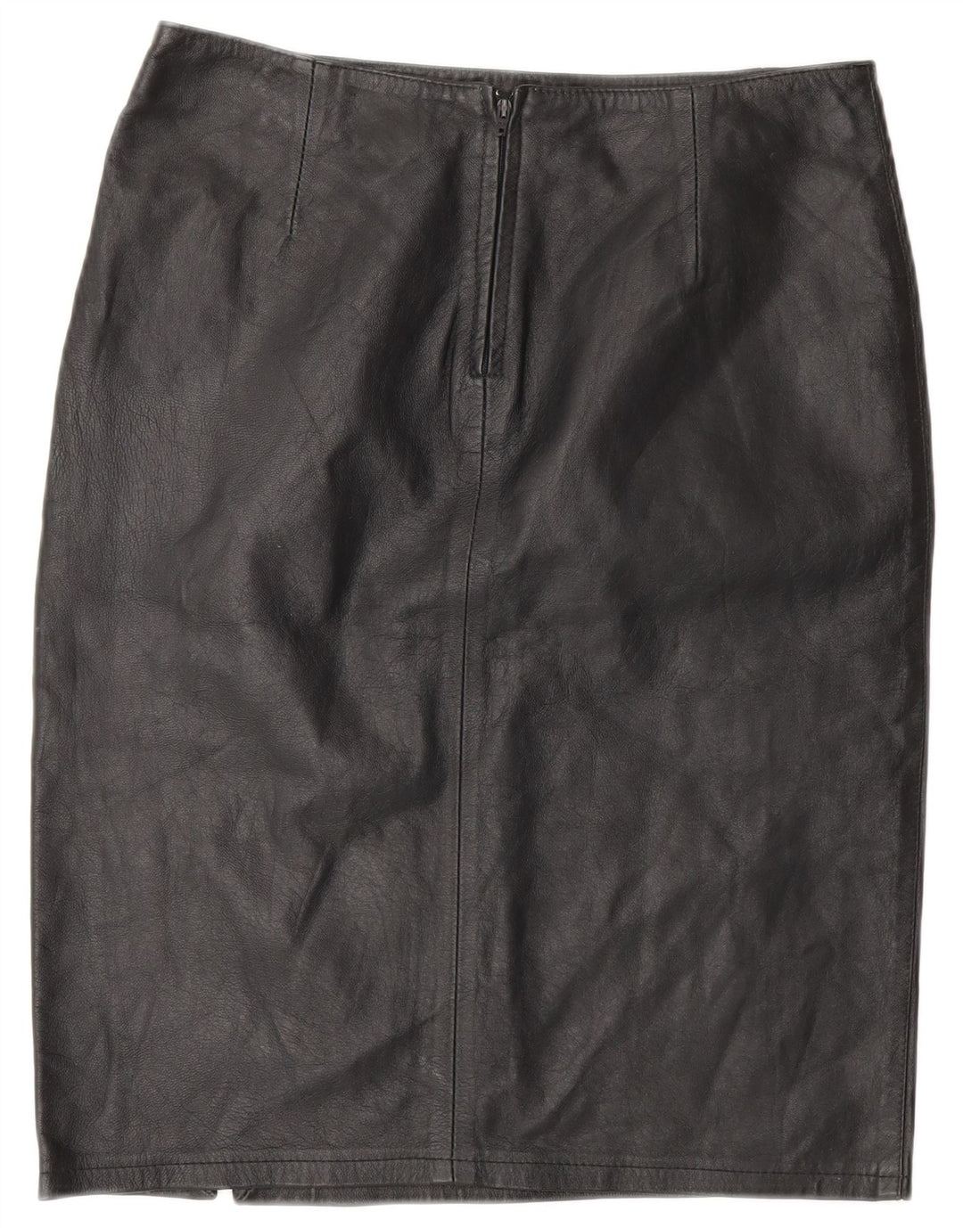 CONBIPEL Falda de cuero para mujer IT 42 Medium W28 Cuero negro
