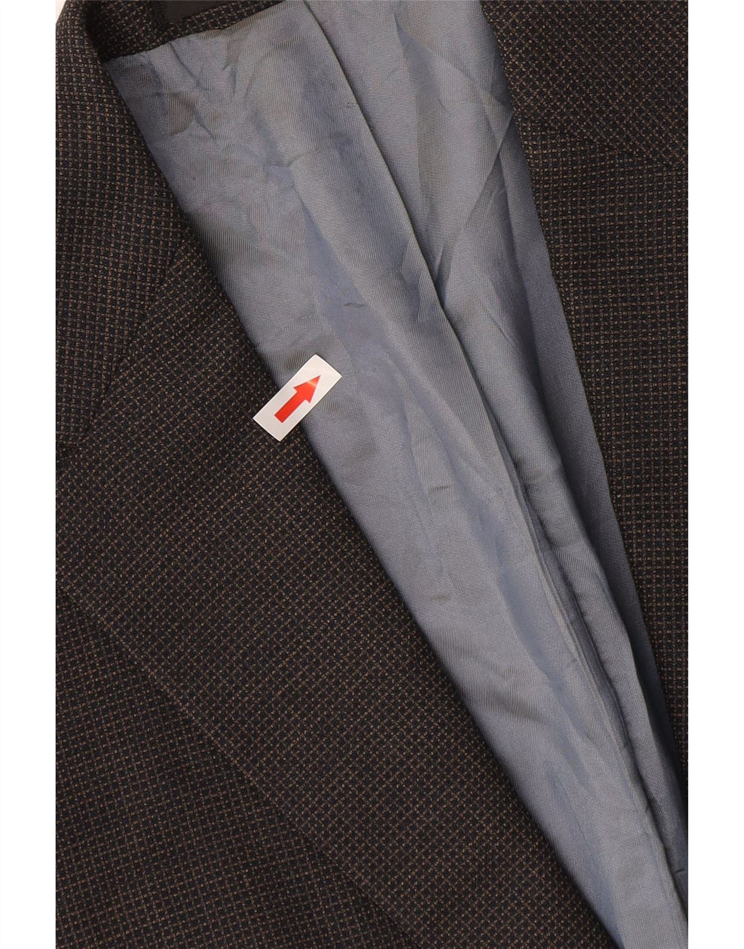 Marks & Spencer Chaqueta tipo blazer corta para hombre UK 40 Medium Navy Blue Check