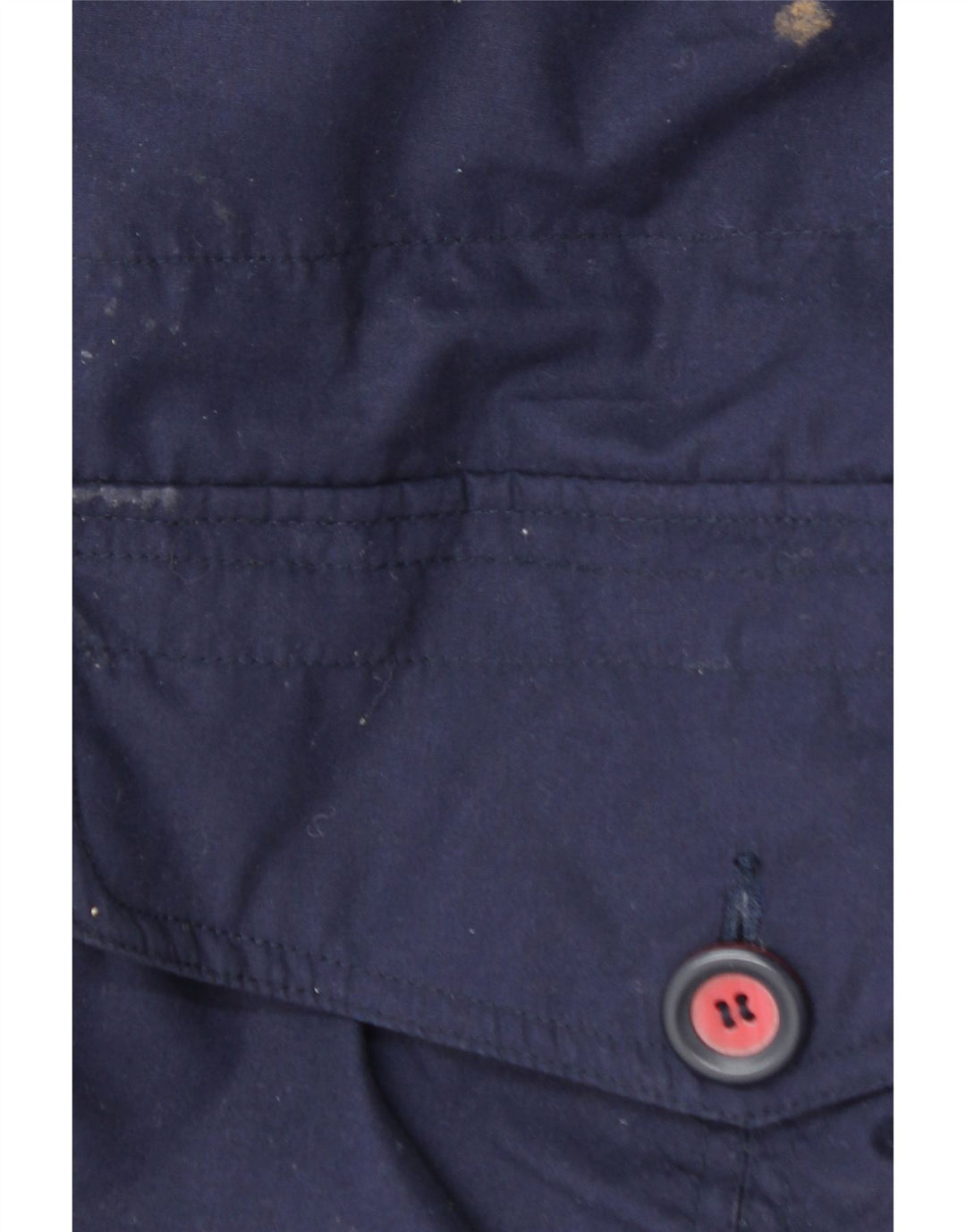 MARCEL CLAIR Womens Oversized Padded Coat EU 40 Medium Navy Blue Polyester Vintage Marcel Clair and Second-Hand Marcel Clair from Messina Hembry 