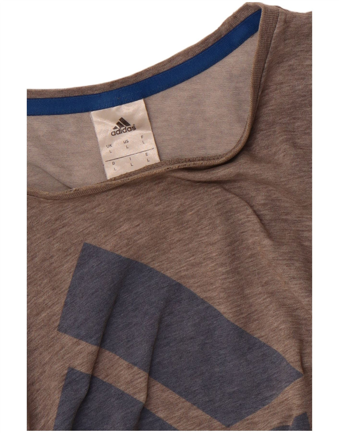 ADIDAS Camiseta gráfica para hombre Top Grande Gris
