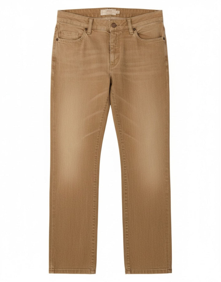 Marlboro Classics Vaqueros Rectos Mujer W29 L30 Algodón Beige