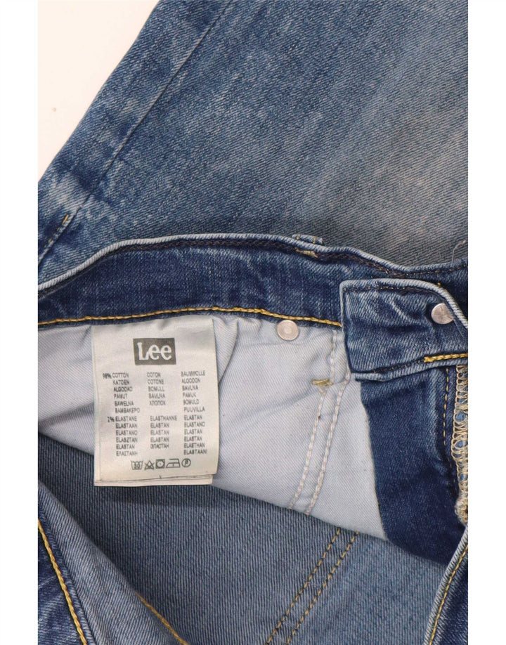 Pantalones cortos vaqueros Lee para hombre W31 de algodón azul medio