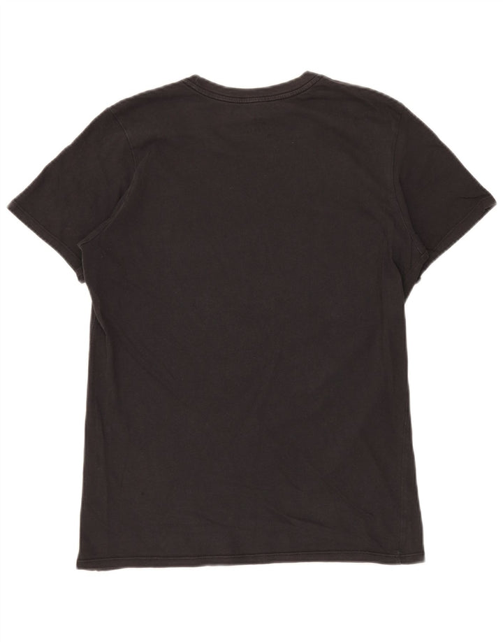 NIKE Camiseta gráfica de corte atlético para hombre, talla pequeña, color negro