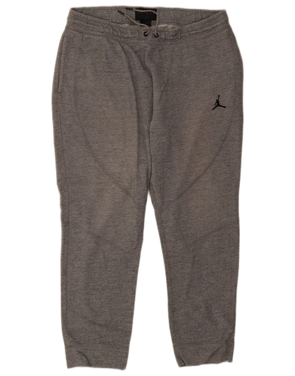 Jordan Hombre Chándal Pantalones Joggers 2XL Gris Algodón