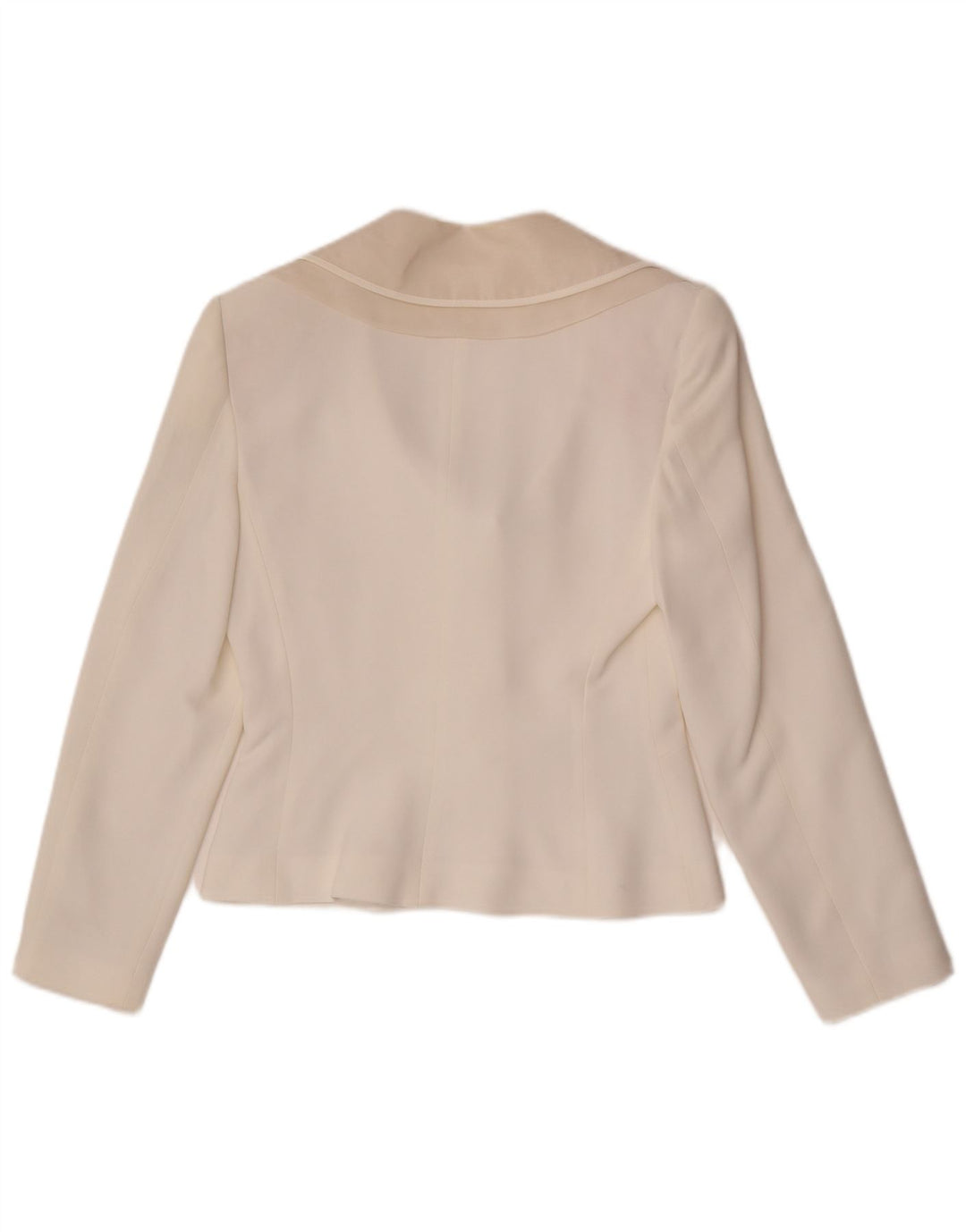 Chaqueta tipo blazer de 3 botones para mujer Byblos IT 42 Acetato blanco mediano