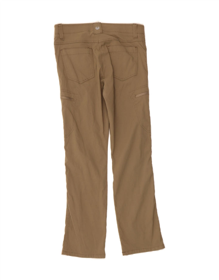 WRANGLER Womens Straight Cargo Trousers W32 L30 Beige Nylon Vintage Wrangler and Second-Hand Wrangler from Messina Hembry 