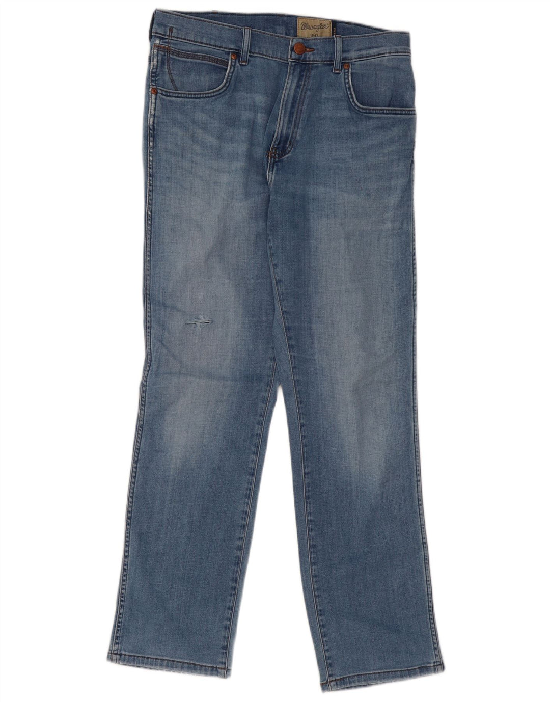 WRANGLER Vaqueros rectos Texas para hombre W32 L30 Algodón azul