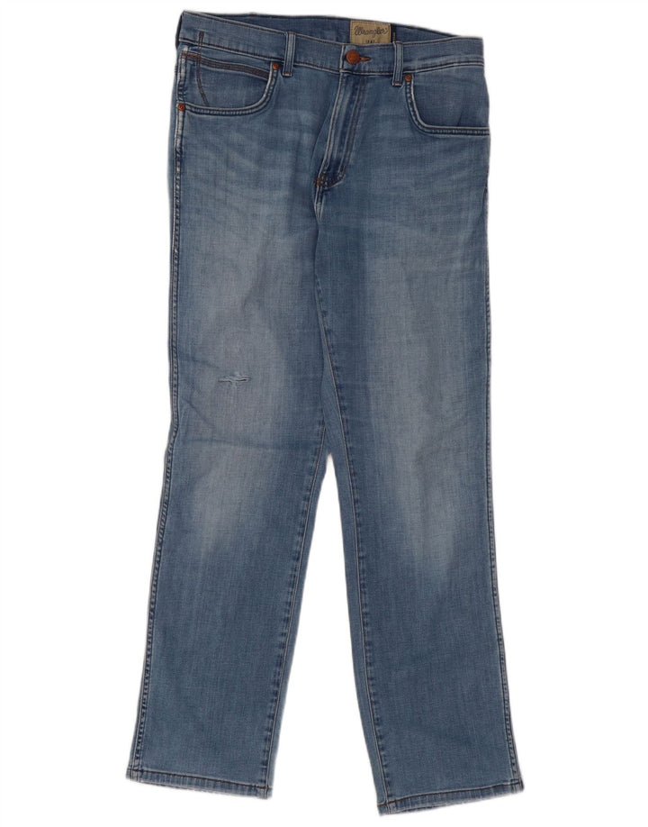 WRANGLER Vaqueros rectos Texas para hombre W32 L30 Algodón azul