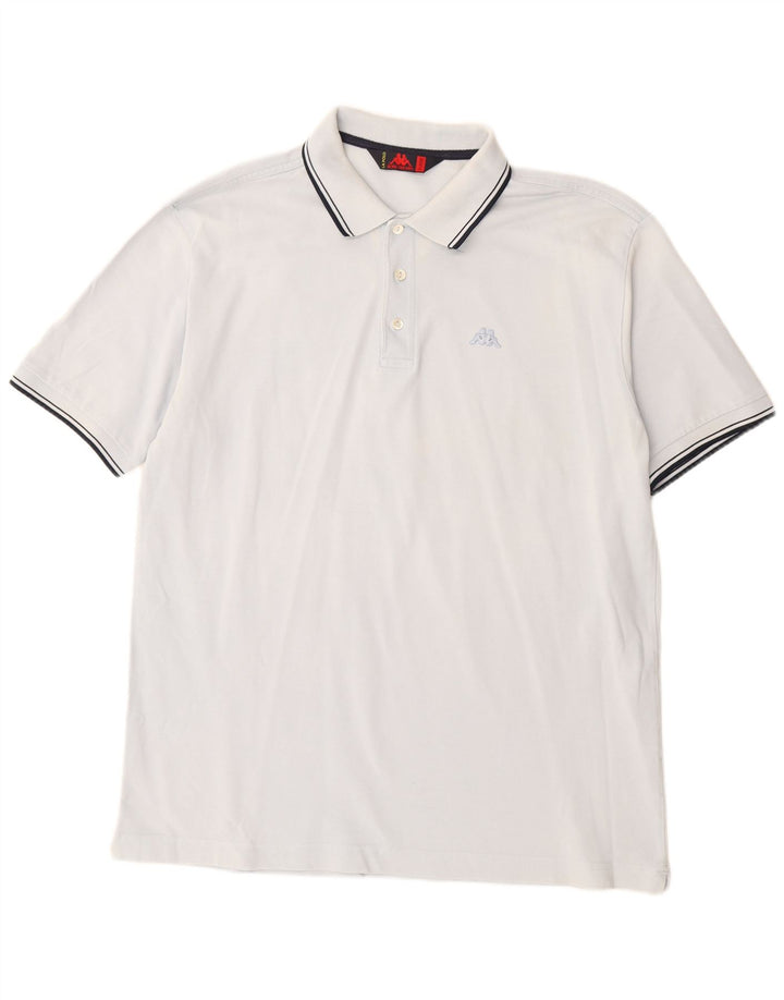 Kappa Polo Hombre XL Algodón Azul