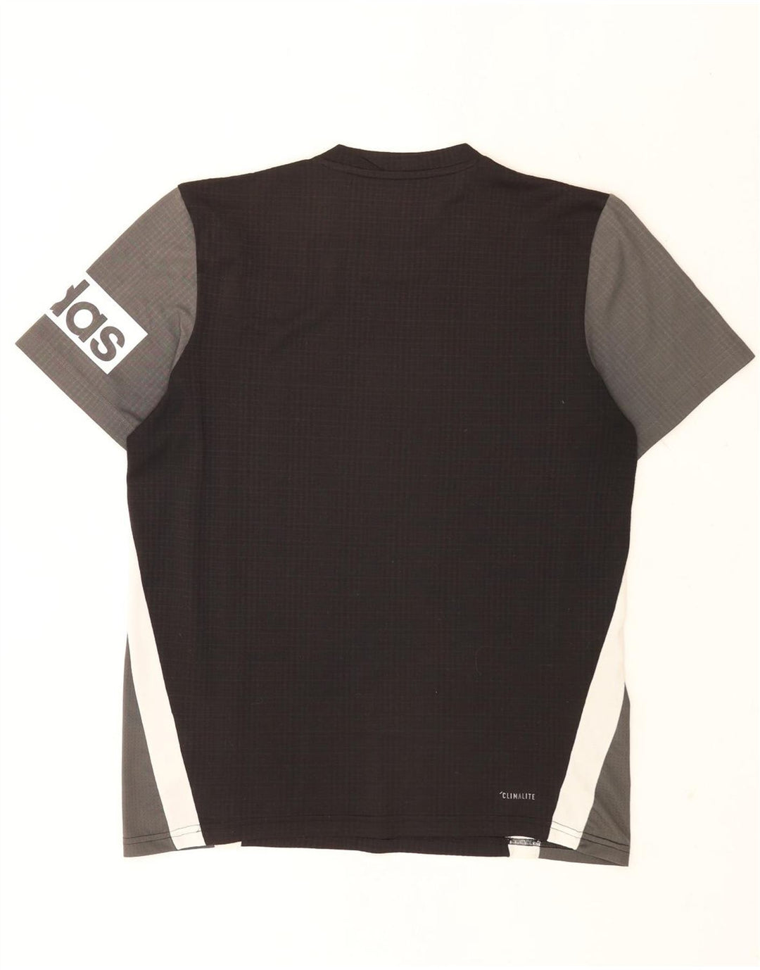 Adidas Mens Climalite Graphic Camiseta Top Medium Multicolor Colorblock