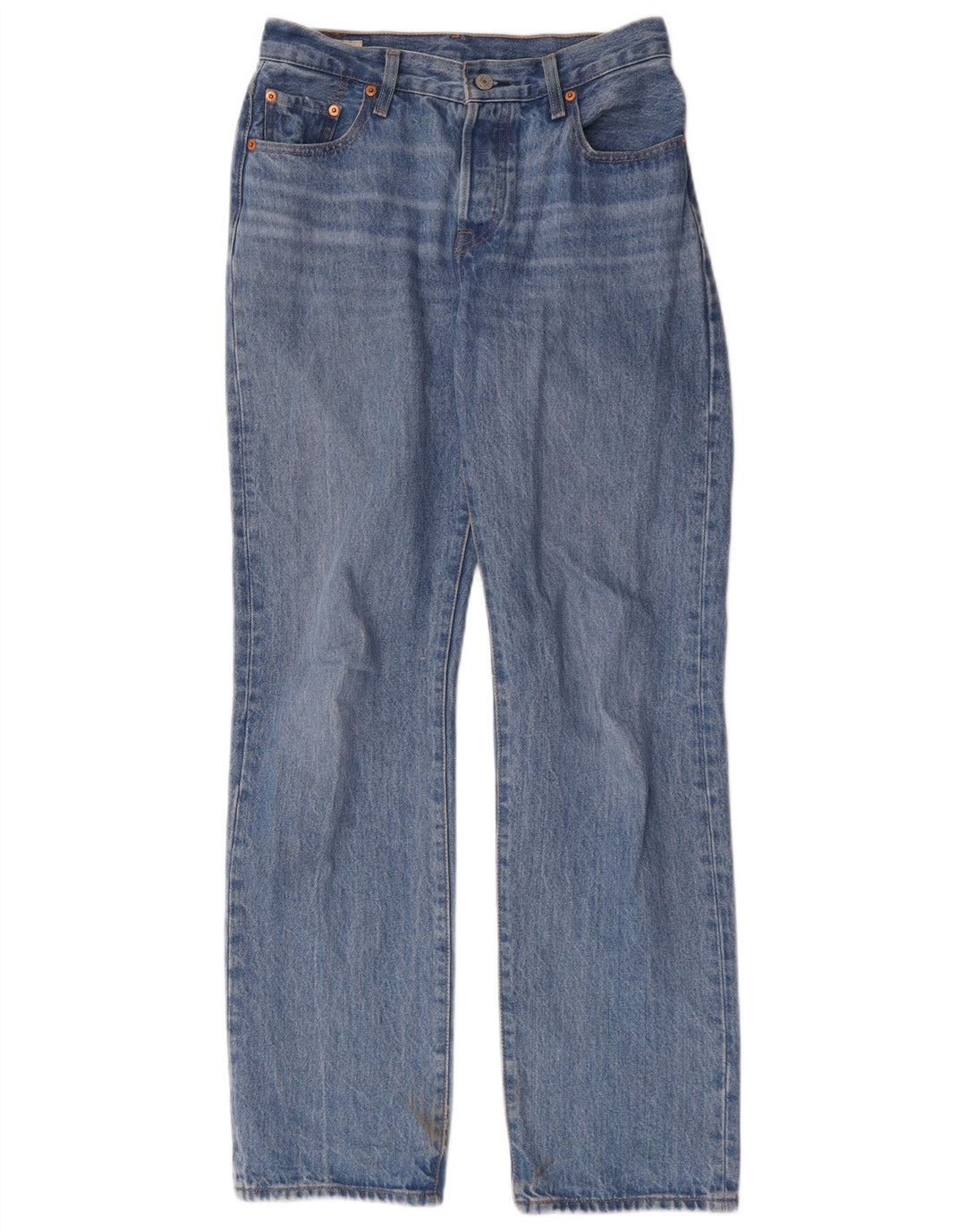 Vaqueros Levi's Mujer 501 Rectos W25 L32 Algodón Azul