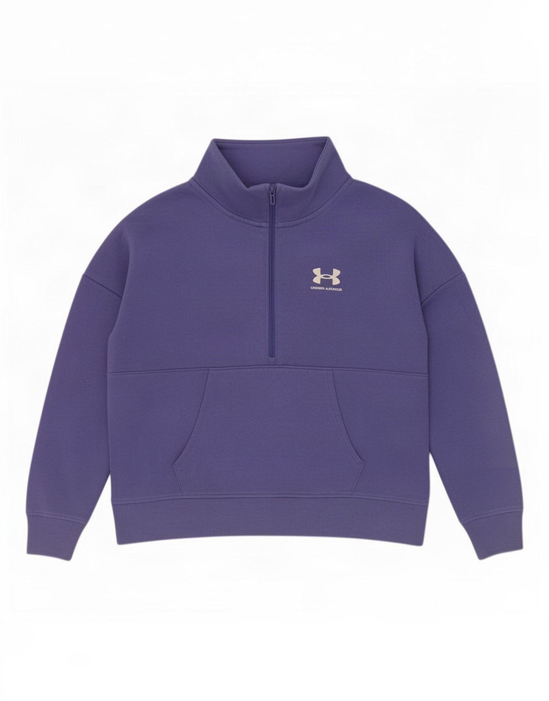 Under Armour Sudadera extragrande para mujer, talla 40, color morado mediano