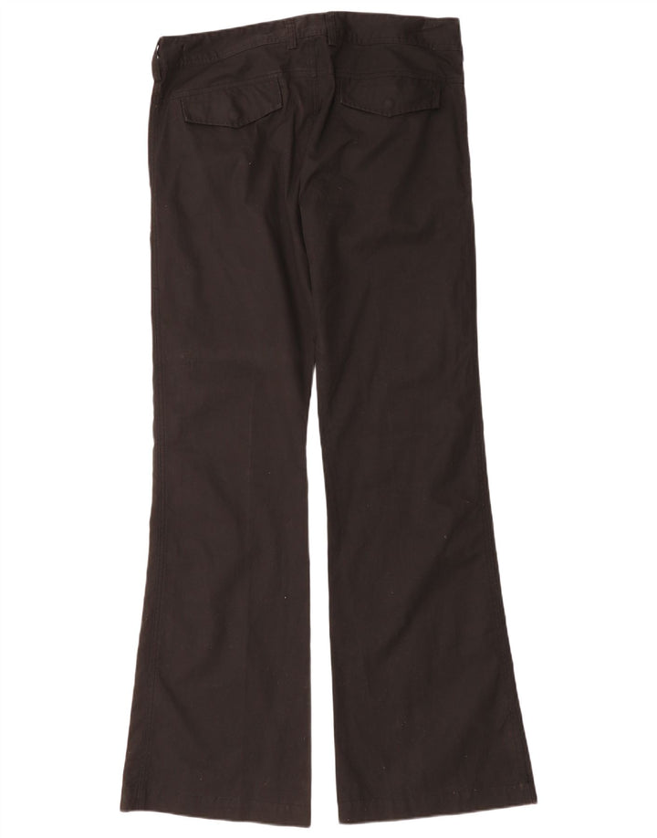 Diesel Pantalones Chinos Bootcut Para Hombre W34 L34 Algodón Negro