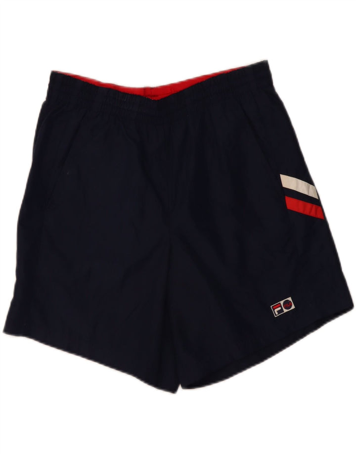 Fila Mens Sport Shorts Small Azul Marino Poliéster