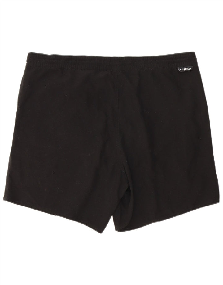 O'Neill Bañador con gráfico para hombre, talla grande, poliéster negro