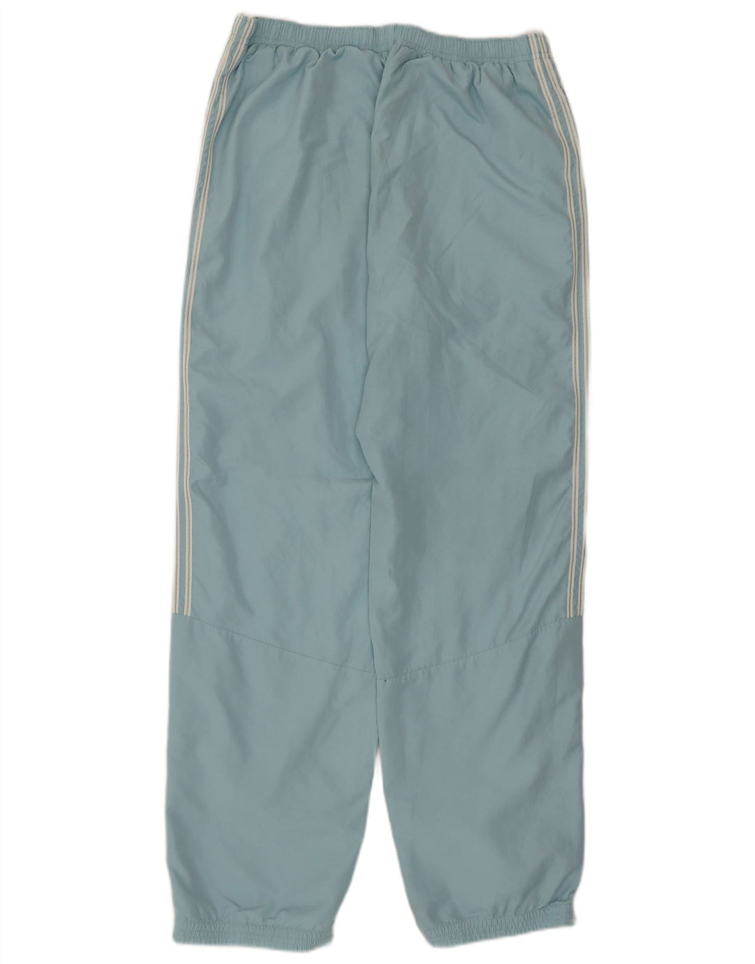 Adidas - Pantalón cortavientos para mujer (talla 40), color azul medio, poliéster