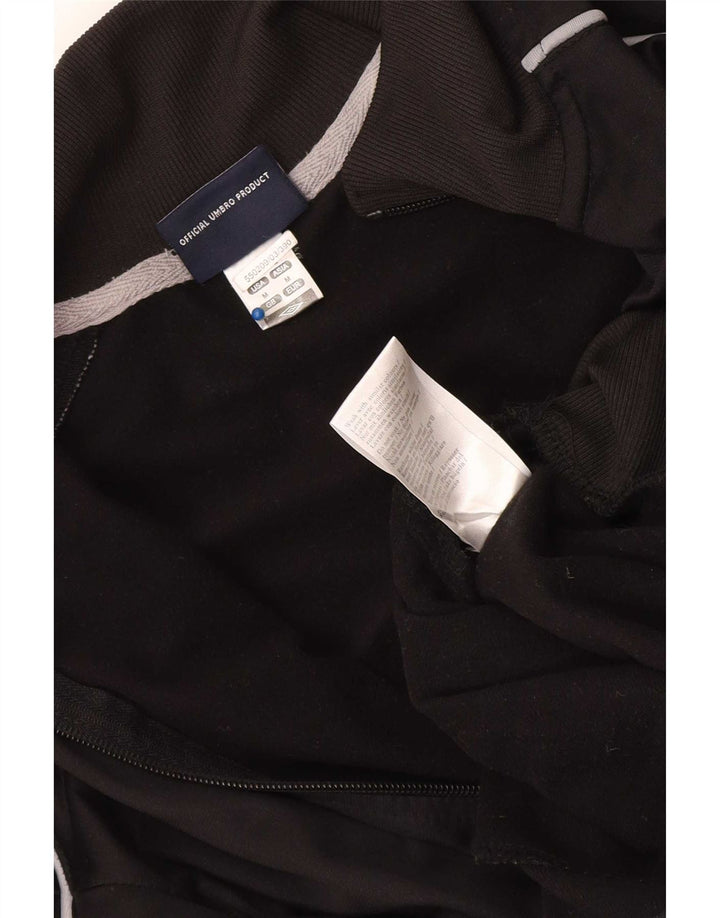 Umbro Hombre Chándal Top Chaqueta Mediana Negro Poliéster