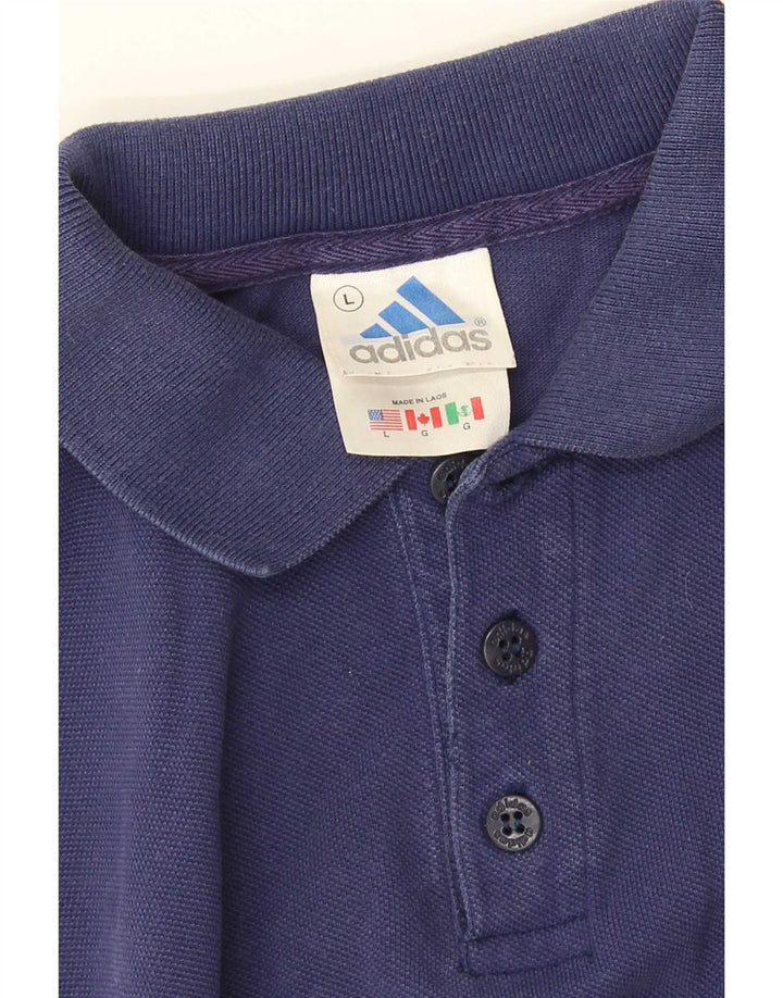 Adidas Polo para niño 14-15 años Grande Azul