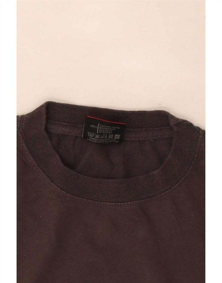 Billabong Hombre Camiseta Gráfica Top Small Gris Algodón