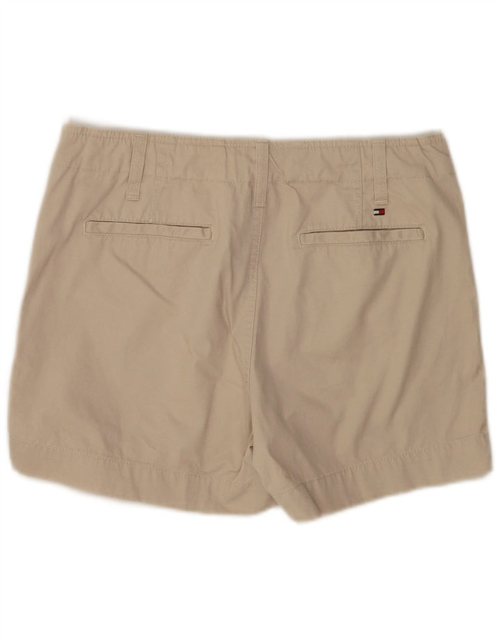 Tommy Hilfiger Pantalones cortos chinos para mujer US 8 Medium W30 Algodón beige