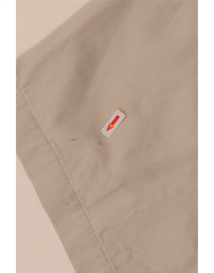 Marks & Spencer Pantalones cortos chinos pegados para hombre W36 Grande Algodón blanco roto